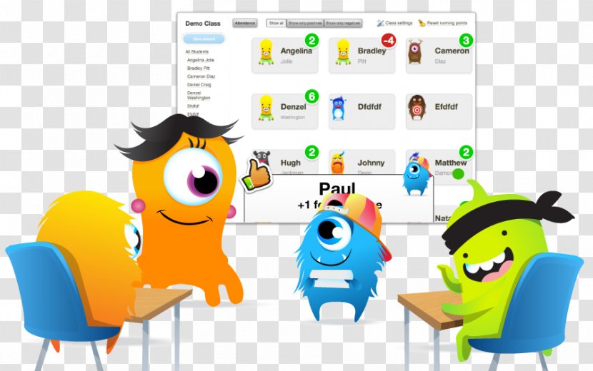 Student ClassDojo Classroom Behavior Learning - Parent - Computer Class Pictures Transparent PNG