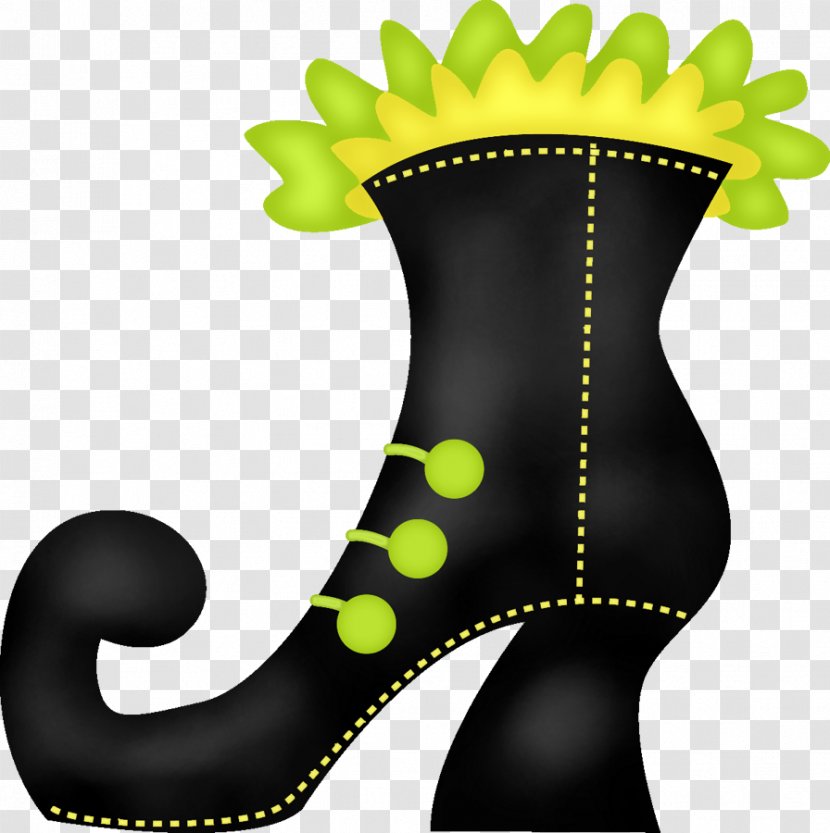 Clip Art Shoe Openclipart Witch Boots - Grass - Boot Transparent PNG