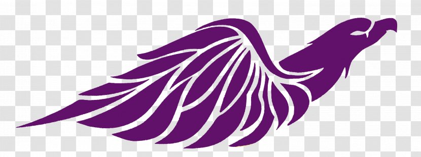Purple Falcon Columbus Municipal School District - Royaltyfree Transparent PNG