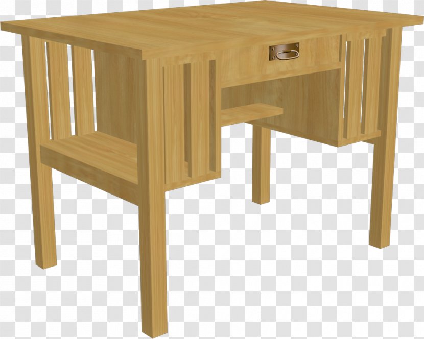 Table Desk Drawer Wood Stain Transparent PNG