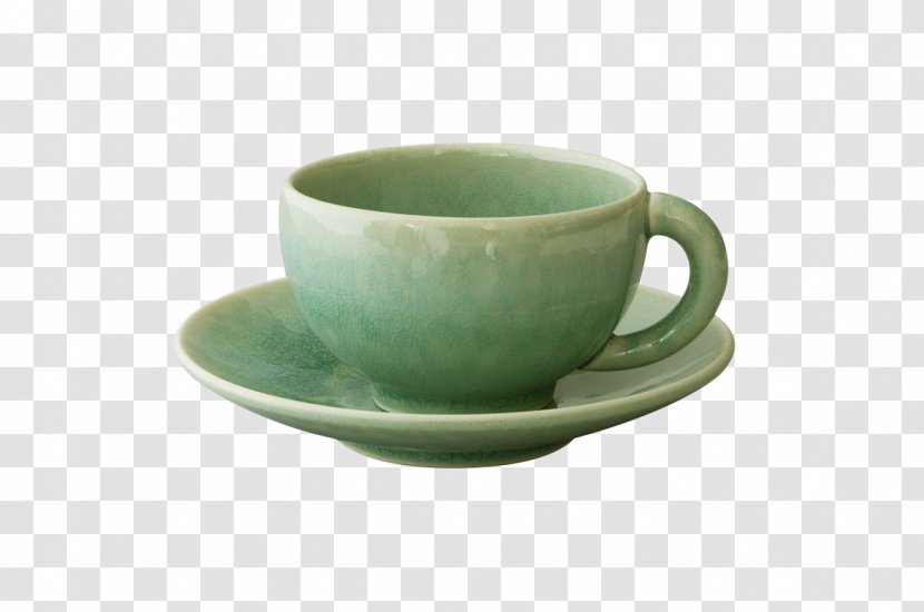 Teacup Saucer Tableware Ceramic - Drinkware - Chinese Tea Transparent PNG