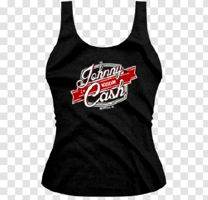 T-shirt Gilets Sleeveless Shirt Coffee - Outerwear - Johnny Cash Transparent PNG