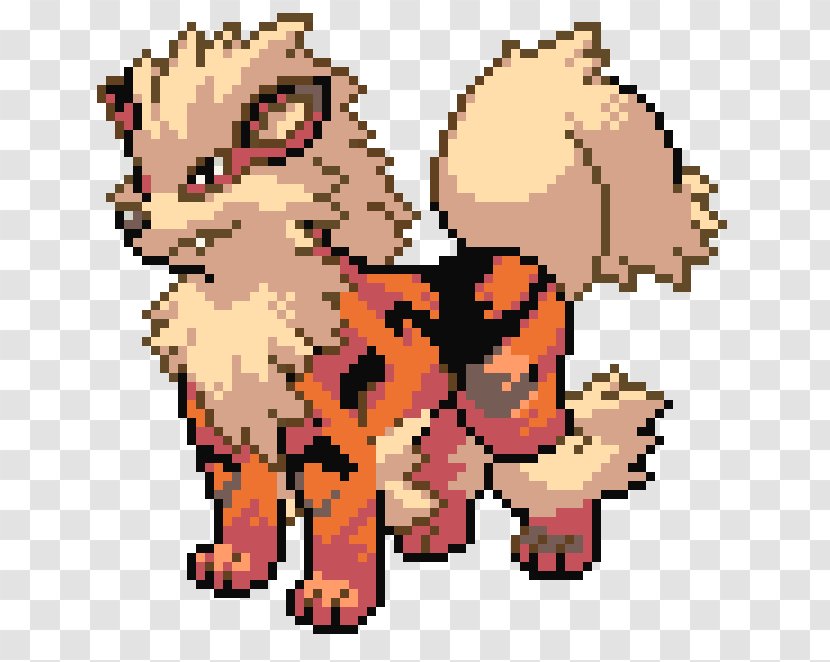 Arcanine Ninetales Growlithe Vulpix Kingler - Giratina Pictogram Transparent PNG