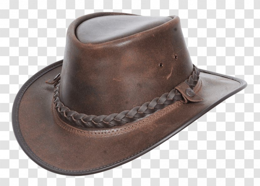 Cowboy Hat Cap - Leather Transparent PNG