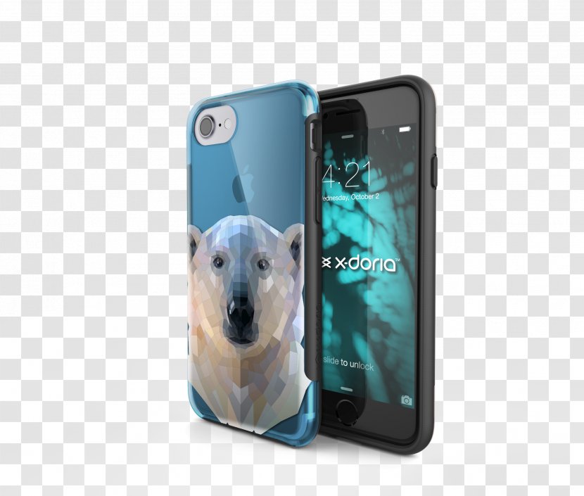 Smartphone Apple IPhone 8 Plus X-Doria Fashion Case For 7 (Revel) Fashion, Style, And Protection ... 451536 Abdeckung ラスタバナナ IPhone7用ケースカバー ハイブリッド Revel ライオン XI7REVE4 - Mobile Phones - Polar Bear Family Transparent PNG