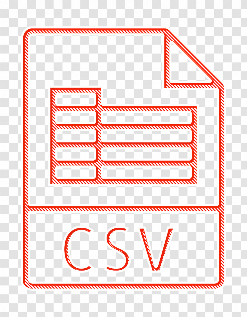 Csv Icon File Type Icon Transparent PNG