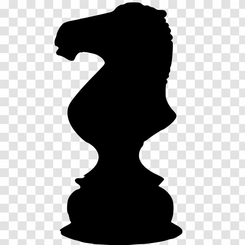 Chess Piece Xiangqi Knight Chessboard - Silhouette - Pieces Vector Transparent PNG