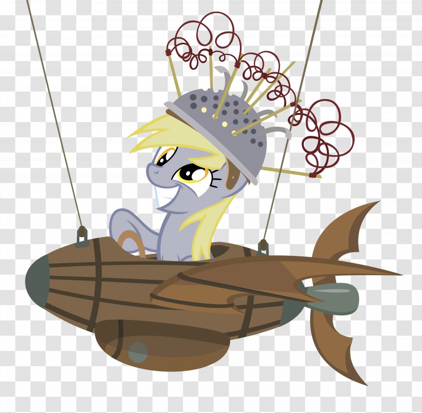 Derpy Hooves Airplane Muffin Art Pony - Pegasus Transparent PNG