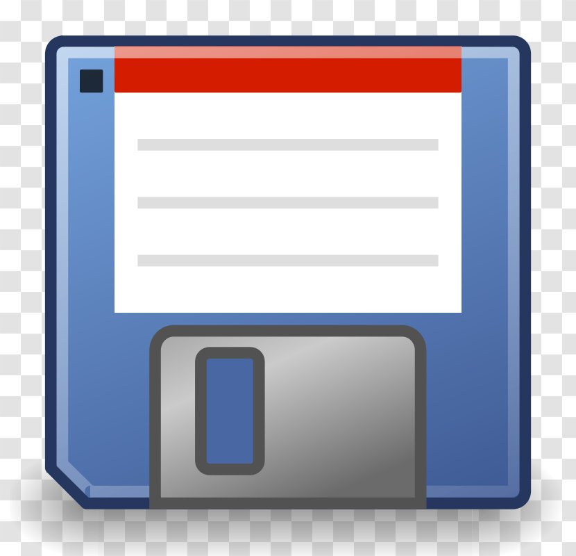 Floppy Disk Storage Clip Art - Rectangle - Q W E R T Y U I O P A S D F G H J K L Z X C V B N Transparent PNG