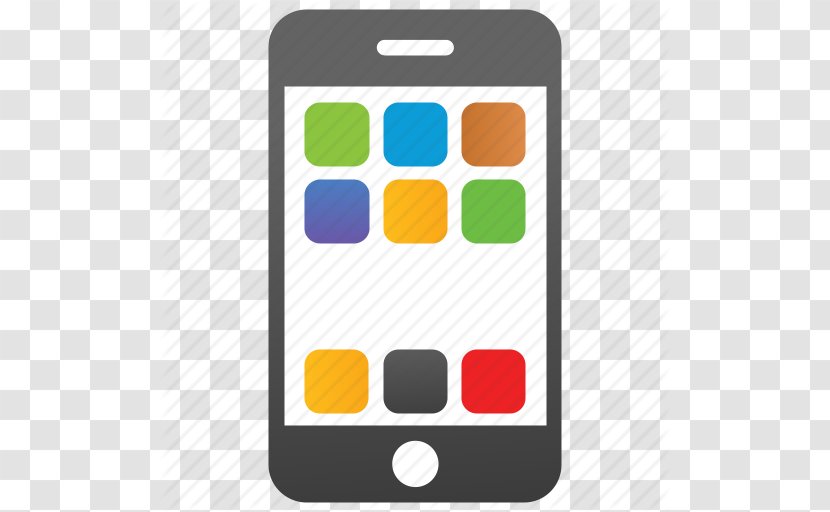 IPhone Samsung Galaxy Handheld Devices Telephone - Mobile Phones - Phone Cell Icon Transparent PNG