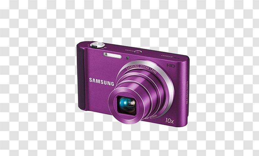 Samsung Galaxy Camera Canon EOS M Zoom Lens Megapixel - Violet Transparent PNG