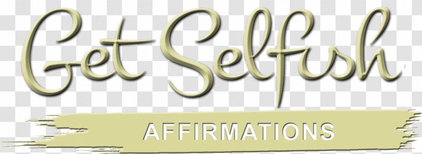 Get Selfish- The Way Is Through Paperback Gratitude Journal Logo - Selfish - Banner Transparent PNG