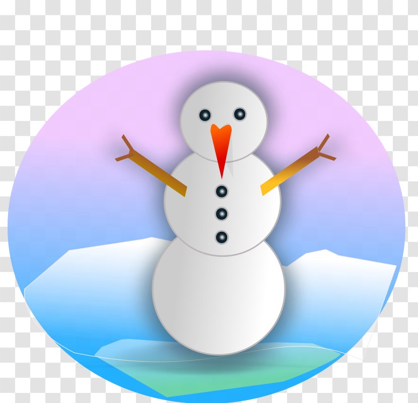 Snowman Clip Art Image Snowflake - Snowball Fight Transparent PNG