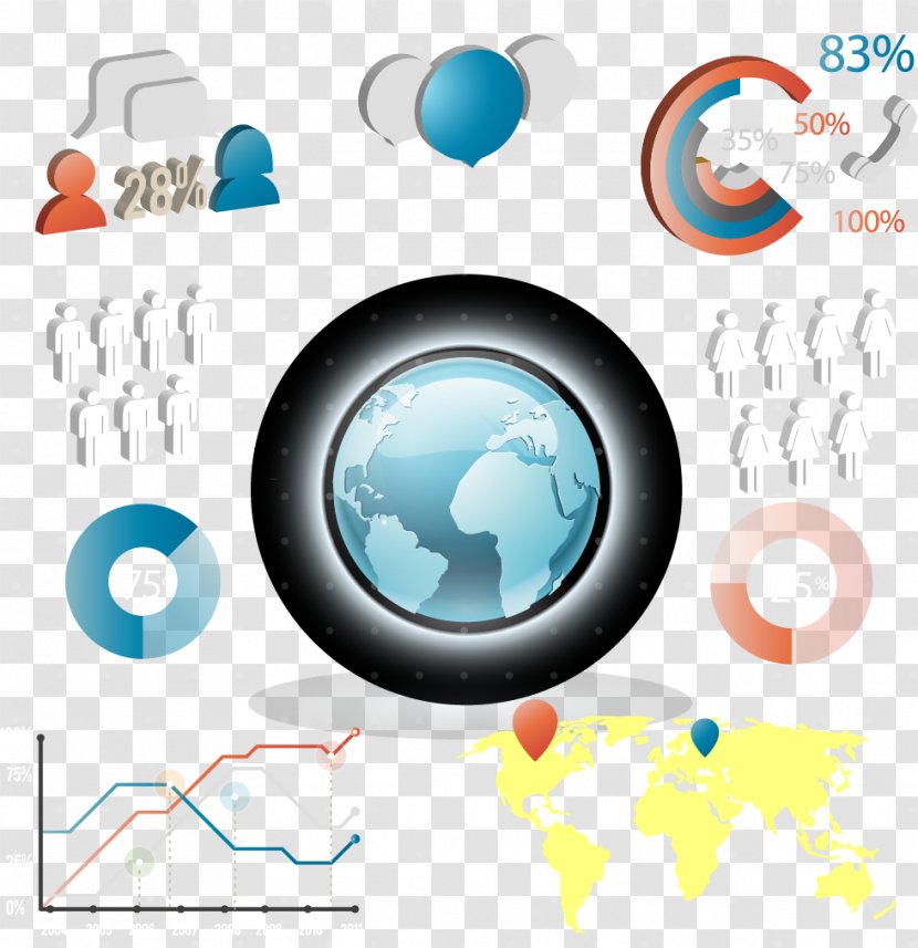 Globe Stock Photography Clip Art - Text - Vector Earth Transparent PNG