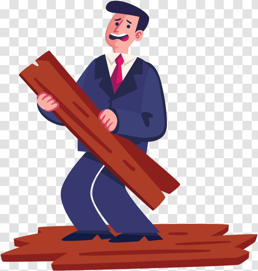 Animation Clip Art - Profession - Vector Floating Wood Board Transparent PNG