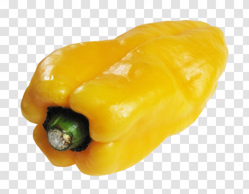 Habanero Bell Pepper Chili Yellow Transparent PNG