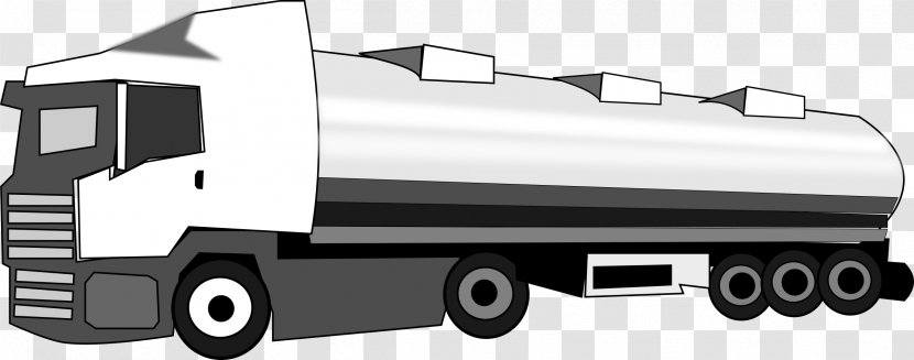 Tank Truck Petroleum Clip Art - Compact Car Transparent PNG