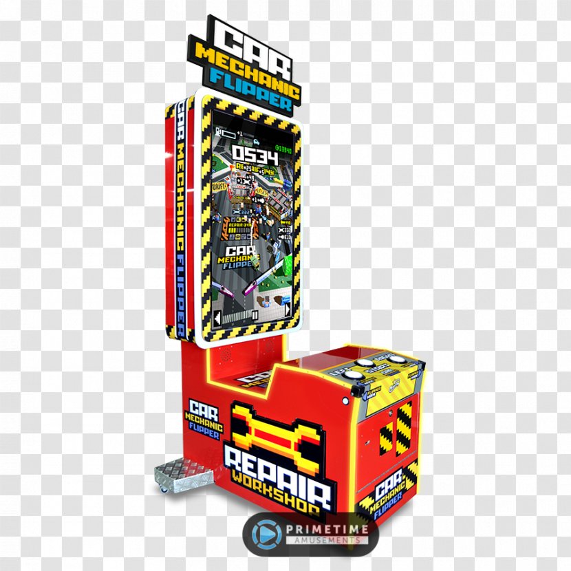 Drifty Chase Timberman Redemption Game Arcade Pinball - MECHANIC Transparent PNG