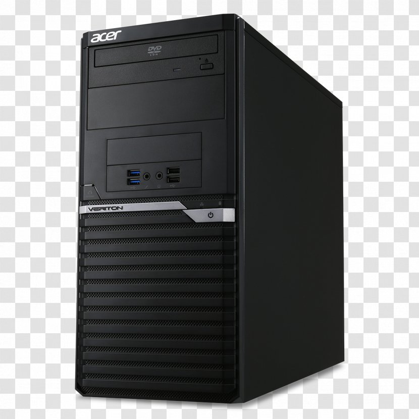 Acer Veriton Desktop Computers Intel Core - Ddr3 Sdram - Electronic Device Transparent PNG