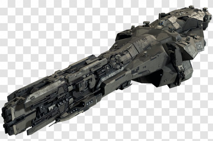 Dreadnought Capital Ship Spacecraft Space Warfare - Frame - Sci-fi Transparent PNG