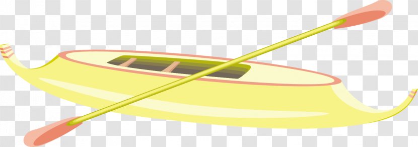 Yellow - Kayaking And Paddle Transparent PNG