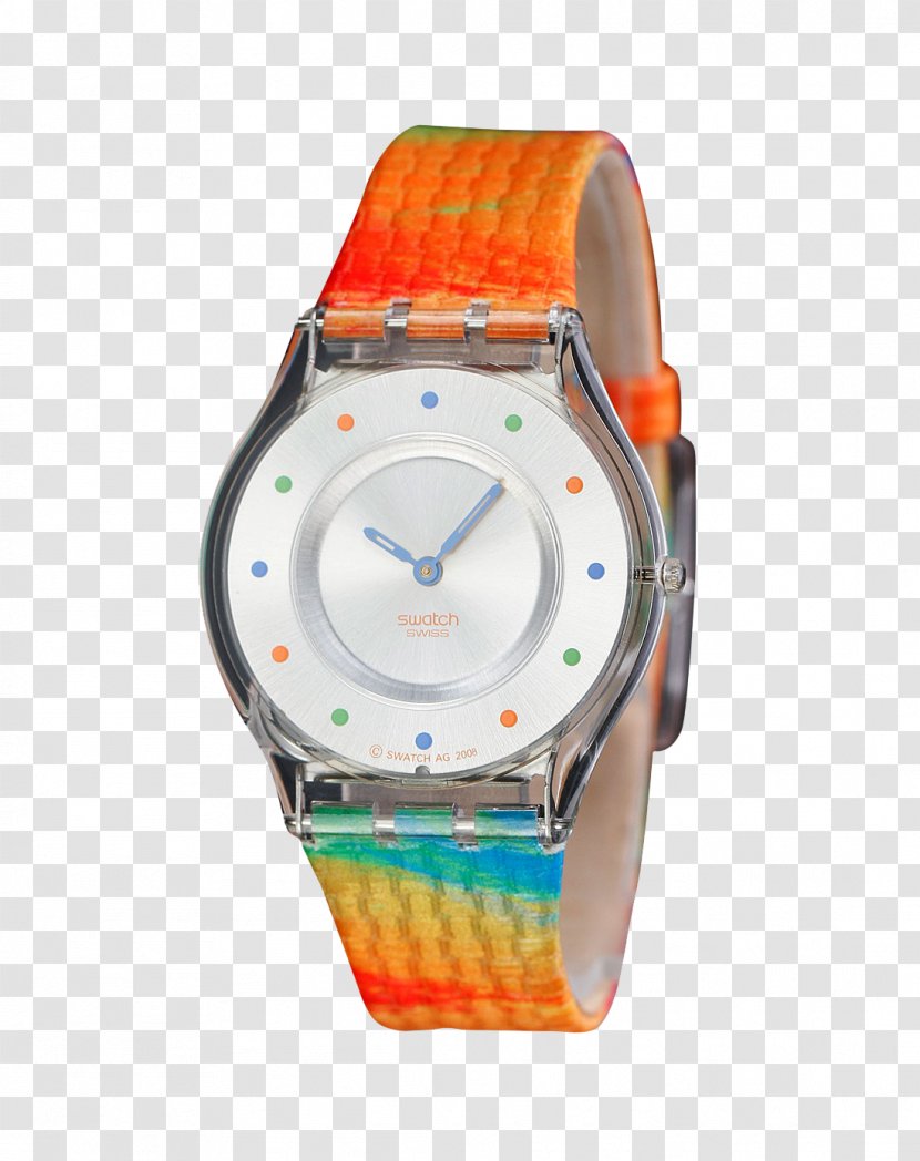 Guangzhou Swatch Strap Clock - Wrist - Ms. Color Watches Transparent PNG