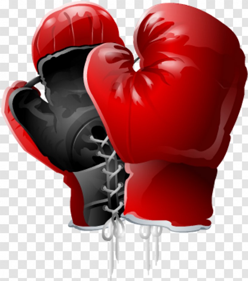Love Background Heart - Boxing - Gesture Sports Equipment Transparent PNG