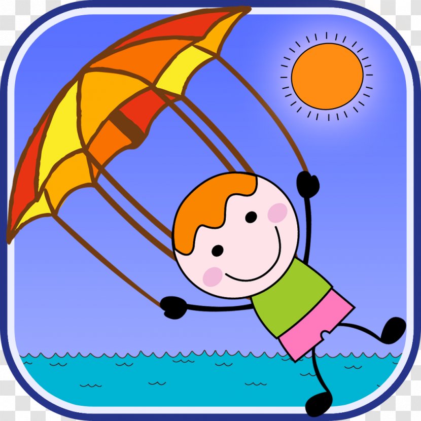 Umbrella Parachute Cartoon Clip Art - Recreation Transparent PNG