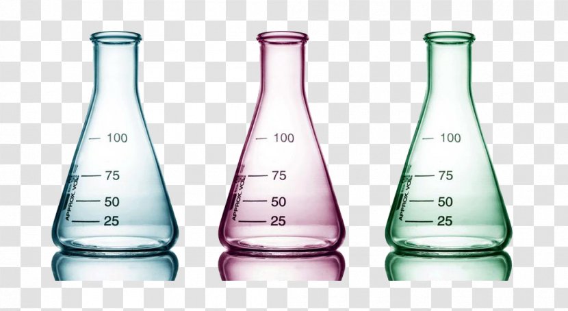 Beaker Test Tube Laboratory Glassware - Glass Bottle - Color Transparent PNG