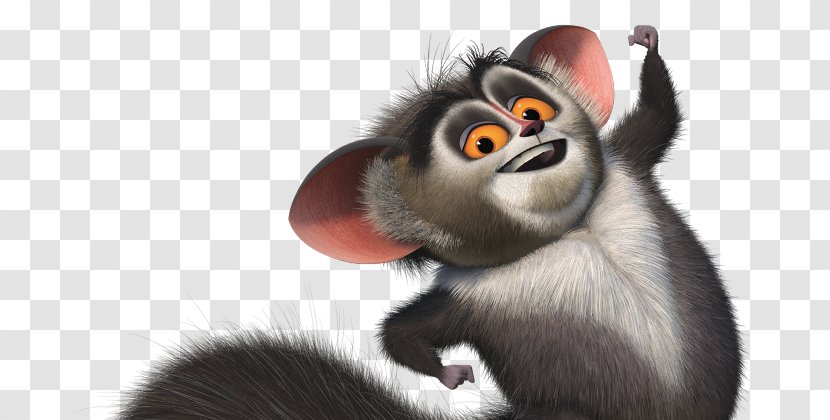Julien Mort Skipper Lemurs YouTube - Madagascar - All Hail King Transparent PNG