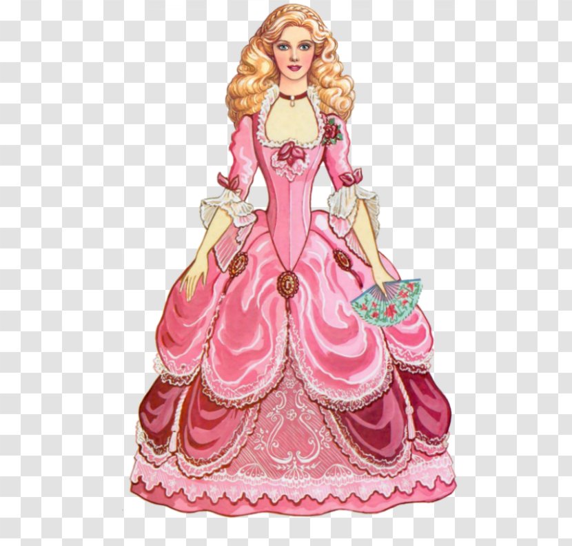 Paper Doll Barbie Disney Princess - Fictional Character Transparent PNG