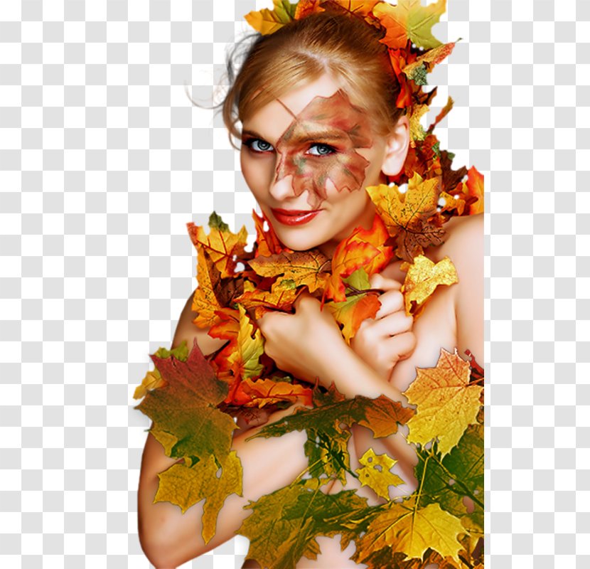 Woman Autumn Lady Centerblog - Tree Transparent PNG