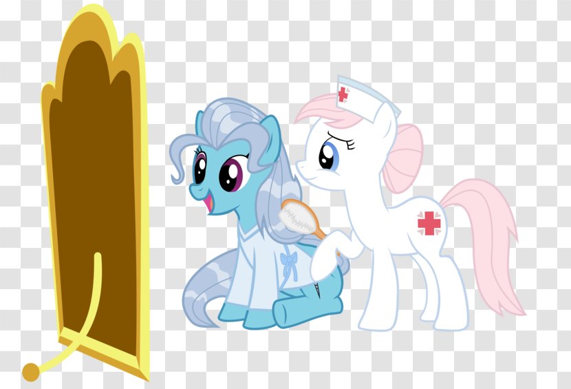 Pony Rarity Princess Luna Nurse Horse - Frame Transparent PNG