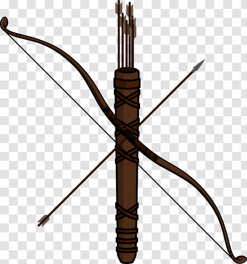 Bow And Arrow Archery Hunting Quiver Transparent PNG