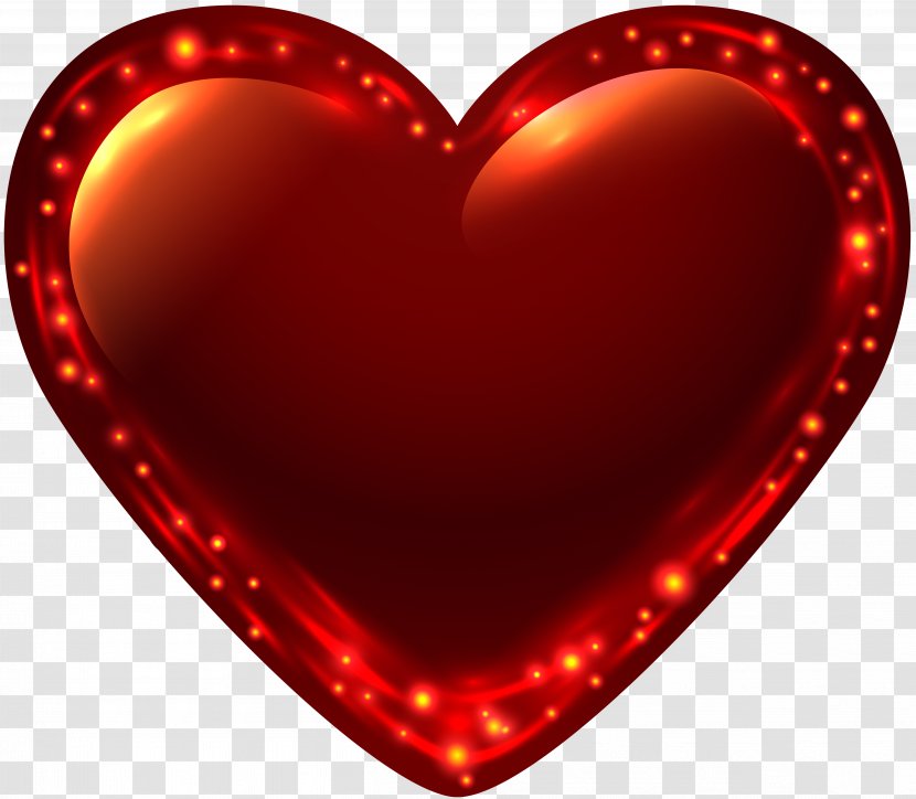 Heart Clip Art - Display Resolution - Fiery Glowing Image Transparent PNG