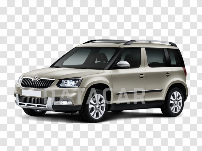 Škoda Yeti Compact Sport Utility Vehicle Car - Bumper - Skoda Transparent PNG