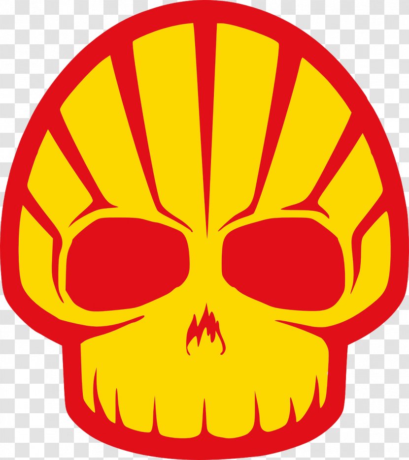 Royal Dutch Shell Sticker Decal Skull Petroleum - Hell Transparent PNG
