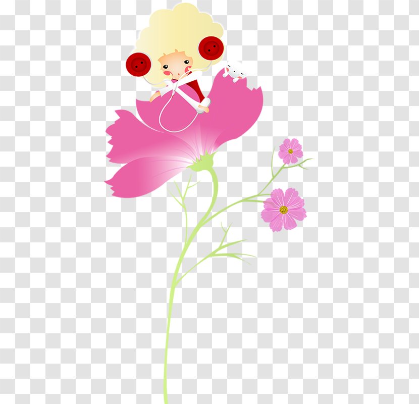 Floral Design Flower Clip Art - Silhouette Transparent PNG