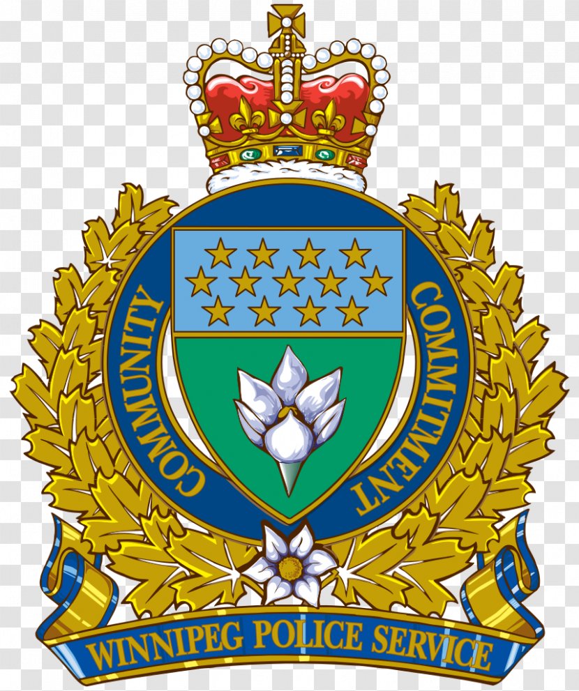 Winnipeg Police Service Officer Government Agency Crime - Emblem Transparent PNG