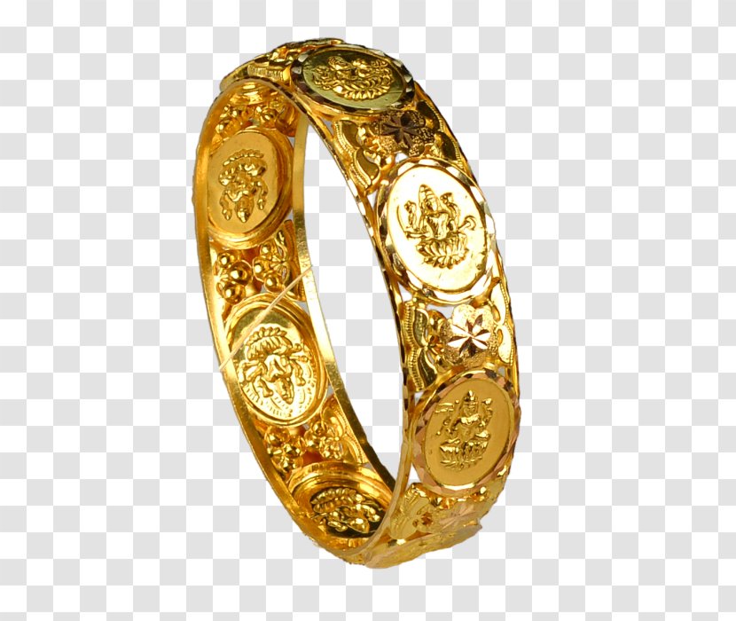 Bangle Lakshmi Gold Jewellery Bracelet Transparent PNG