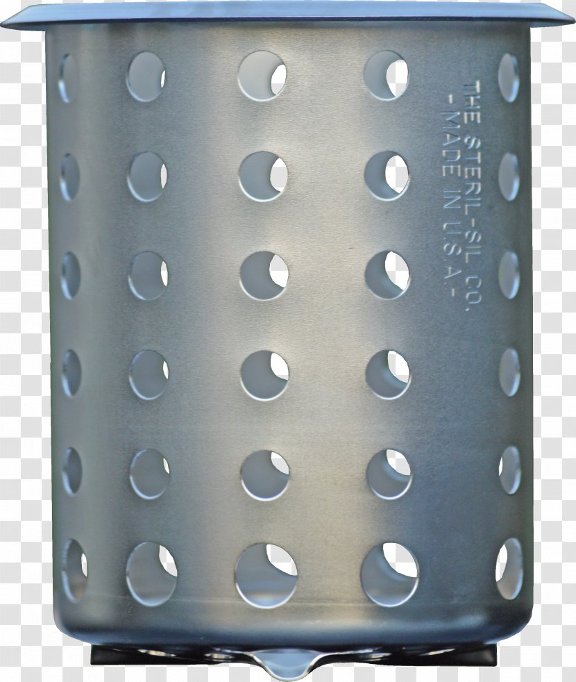 Household Silver Cylinder Transparent PNG
