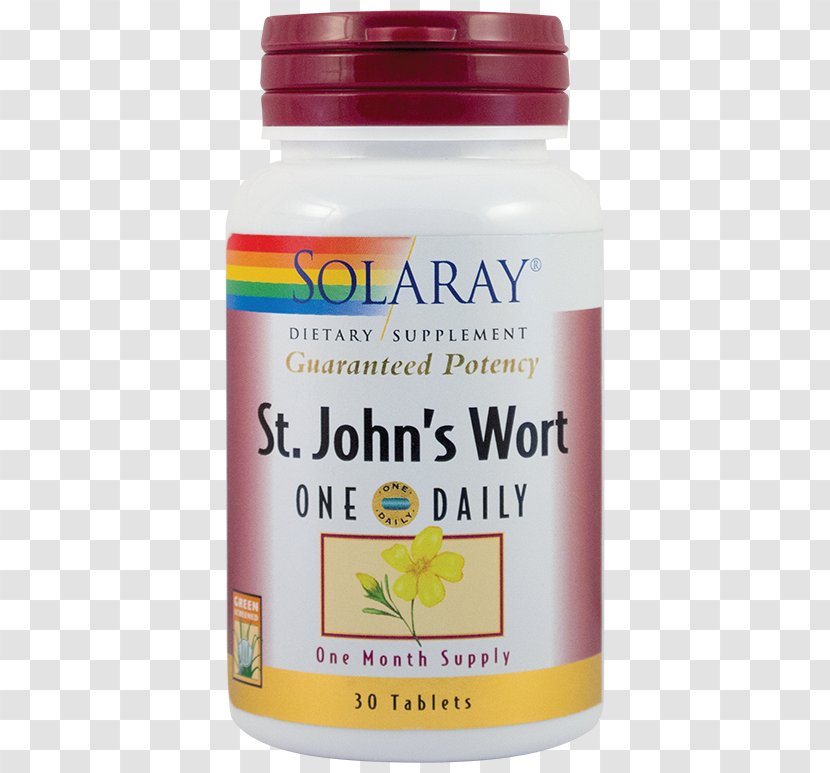 Dietary Supplement Perforate St John's-wort Tablet Capsule Milk Thistle - Johns Wort Transparent PNG