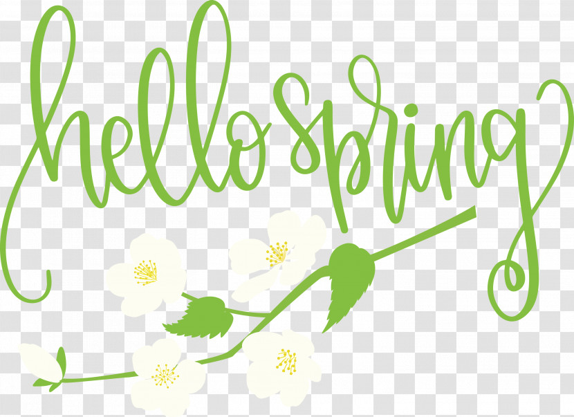 Hello Spring Spring Transparent PNG