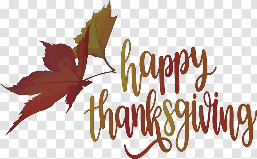 Happy Thanksgiving Autumn Fall Transparent PNG