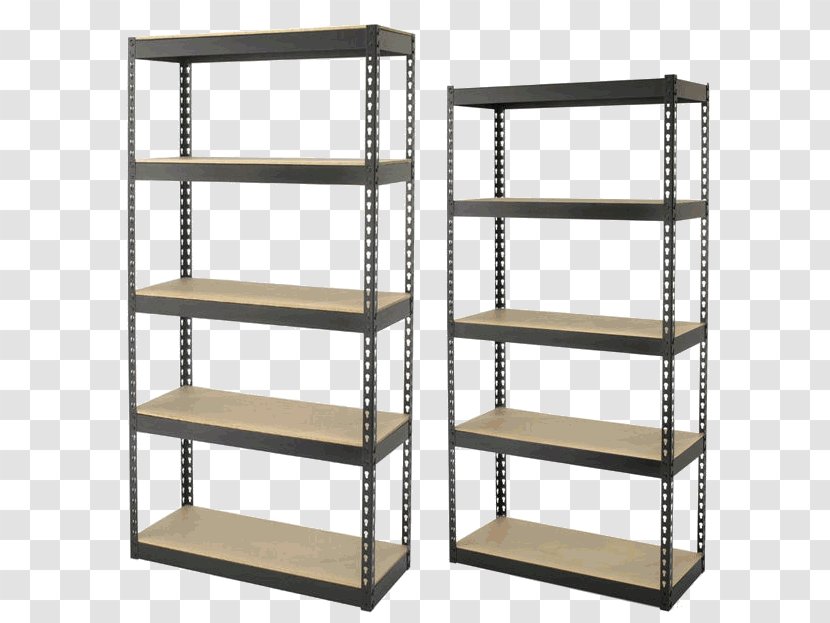 Shelf Adjustable Shelving Slotted Angle Bookcase Bracket - Wall - Self Storage Transparent PNG