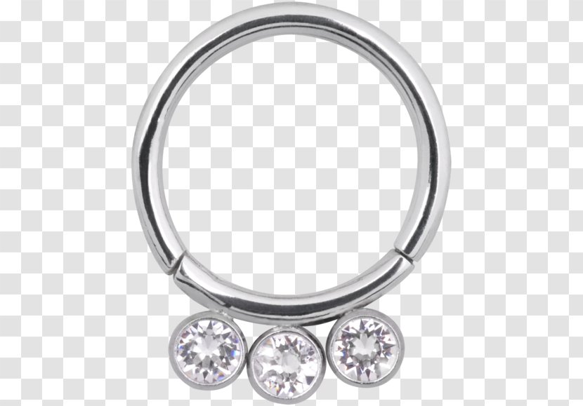 Captive Bead Ring Body Jewellery Barbell - Material Transparent PNG
