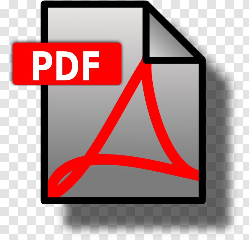 Portable Document Format Clip Art - Technology - Pdf Cliparts Transparent PNG