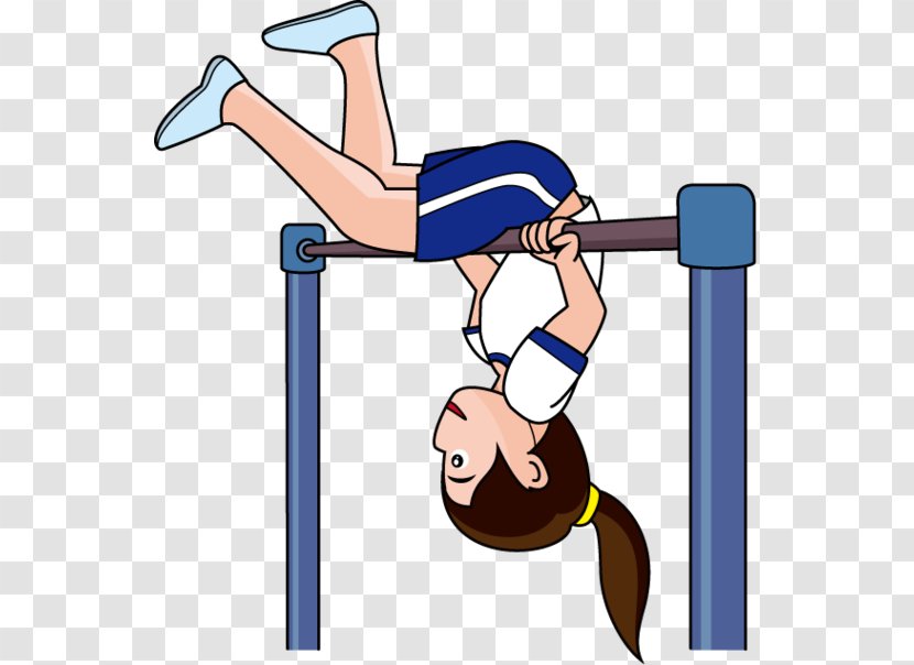 Gymnastics Tumbling Balance Beam Uneven Bars Clip Art - Hip - Cliparts Transparent PNG