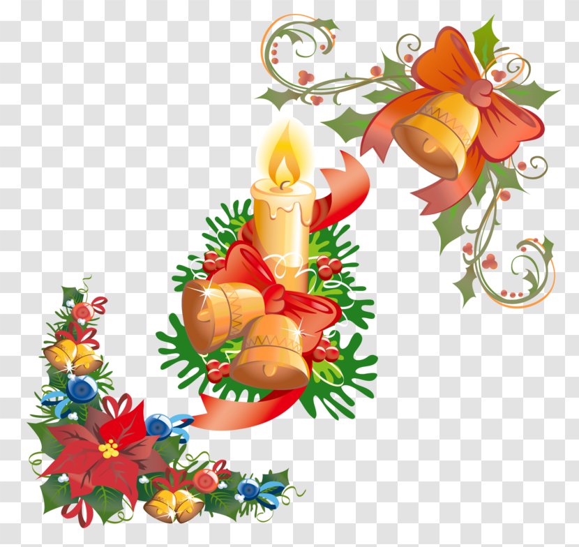 Clip Art Santa Claus Borders And Frames Christmas Day Design - Jingle Bell Transparent PNG