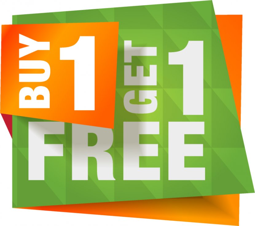 Buy One, Get One Free Discounts And Allowances Coupon Online Shopping Clothing - Brand Transparent PNG